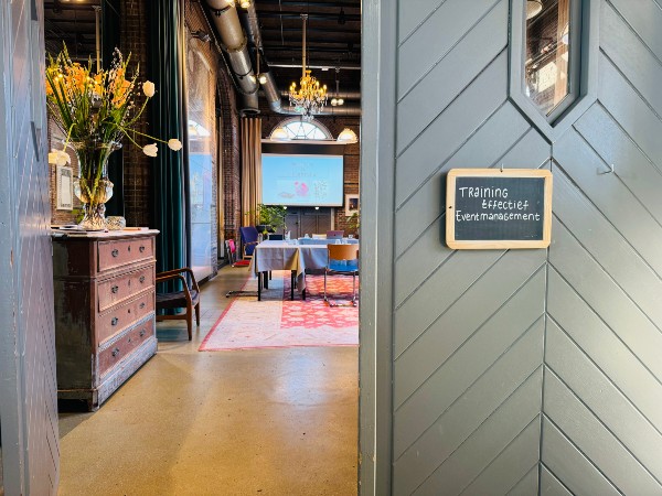 Training effectief eventmanagement overzichtsbeeld trainingsruimte locatie