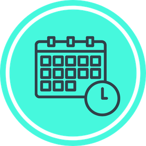 Symbool voor alle trainingen op de agenda